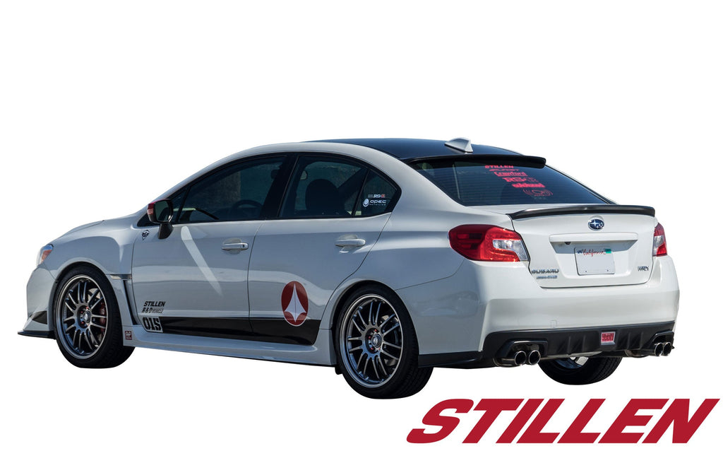 Subaru WRX, WRX STI Sedan Roof Wing Spoiler For 15-18 Subaru WRX, WRX STI Sedan Stillen