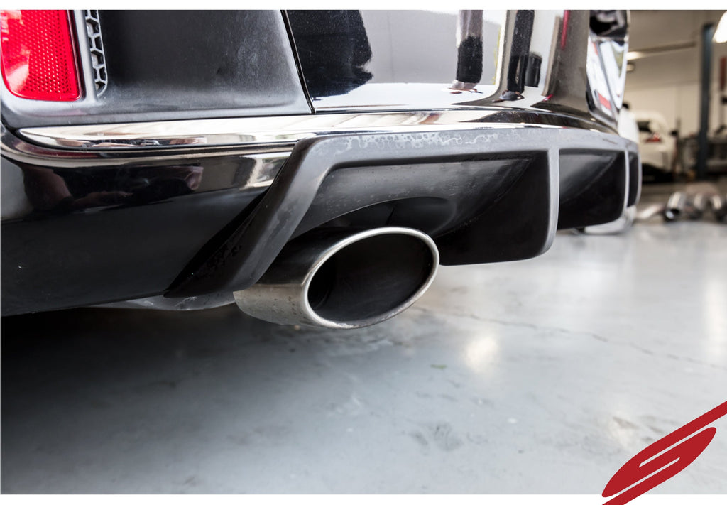 Honda Accord Rear Diffuser Matte Black For 13-17 Honda Accord Coupe Stillen