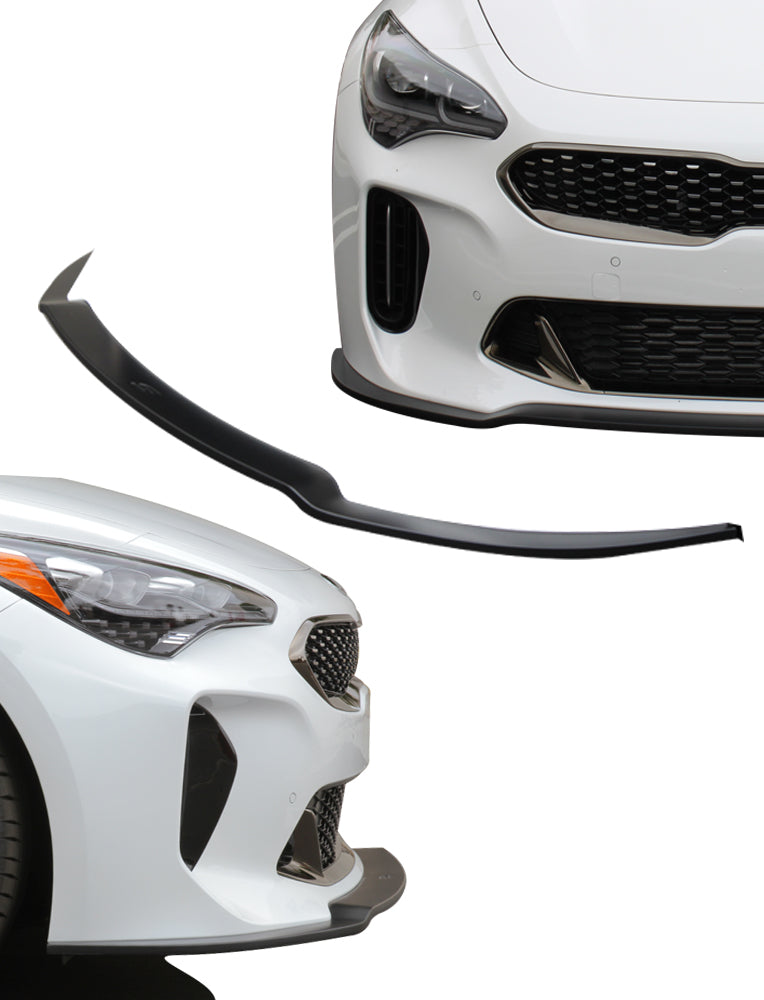 Kia Stinger GT Front Diffuser Matte Black For 18-21 Kia Stinger GT AWD/RWD 3.3TT Stillen