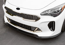 Load image into Gallery viewer, Kia Stinger GT Front Diffuser Matte Black For 18-21 Kia Stinger GT AWD/RWD 3.3TT Stillen