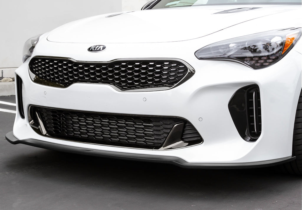 Kia Stinger GT Front Diffuser Matte Black For 18-21 Kia Stinger GT AWD/RWD 3.3TT Stillen