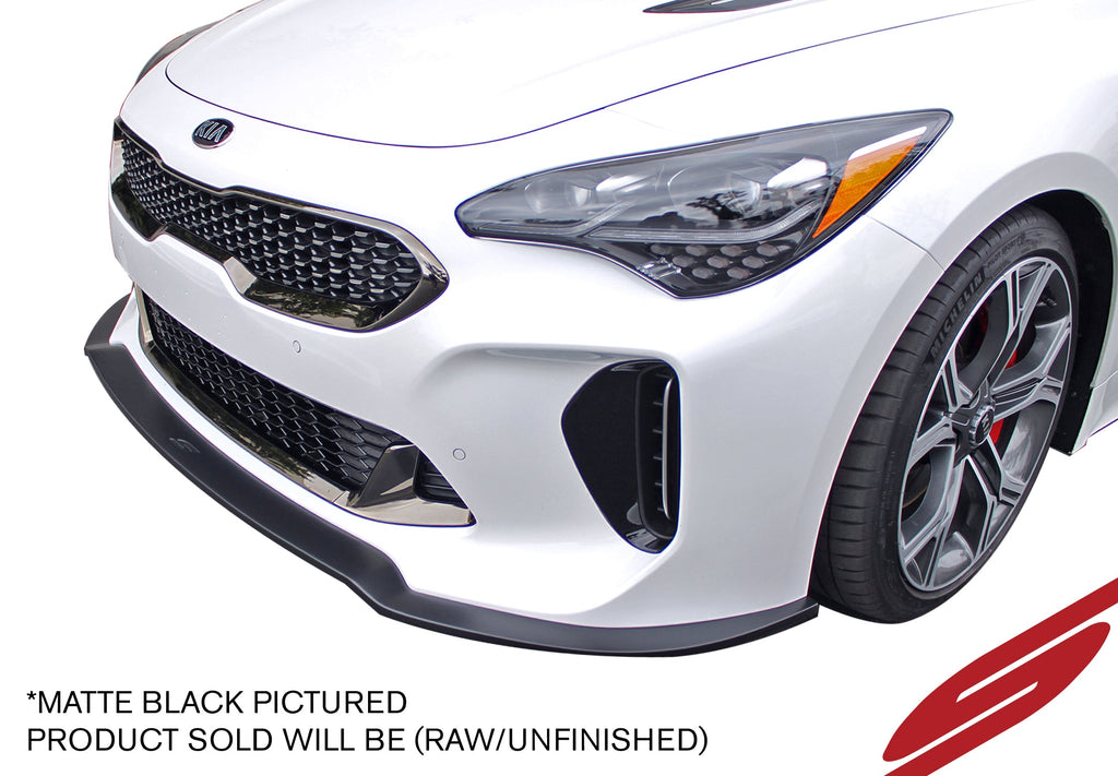 Kia Stinger Front Splitter AWD/RWD 3.3TT Unpainted For 18-22 Kia Stinger Stillen