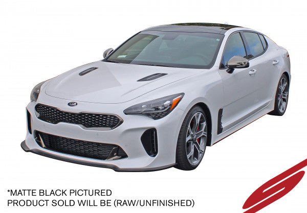 Kia Stinger Front Splitter AWD/RWD 3.3TT Unpainted For 18-22 Kia Stinger Stillen