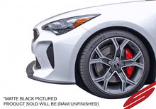 Load image into Gallery viewer, Kia Stinger Front Splitter AWD/RWD 3.3TT Unpainted For 18-22 Kia Stinger Stillen