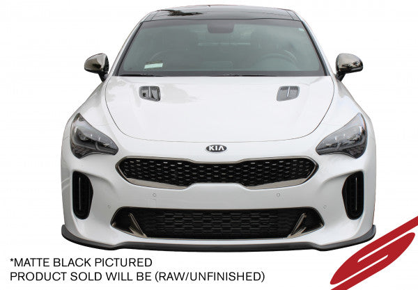 Kia Stinger Front Splitter AWD/RWD 3.3TT Unpainted For 18-22 Kia Stinger Stillen