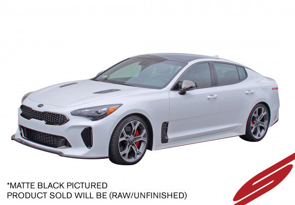 Kia Stinger Front Splitter AWD/RWD 3.3TT Unpainted For 18-22 Kia Stinger Stillen