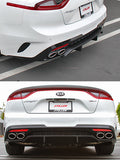 Stillen 2018-2021 Kia Stinger GT (AWD/RWD 3.3TT) Rear Diffuser [Unpainted] - KB26002