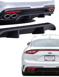 Stillen 2018-2021 Kia Stinger GT (AWD/RWD 3.3TT) Rear Diffuser [Matte Black] - KB26002MB