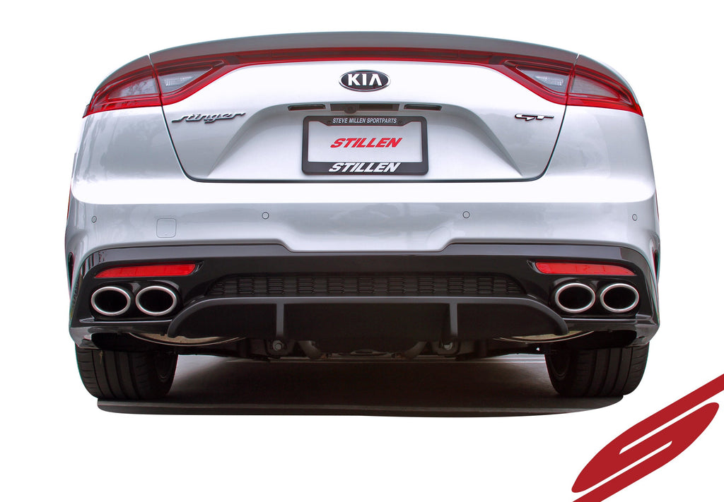 Kia Stinger GT Rear Diffuser Matte Black For 18-21 Kia Stinger GT AWD/RWD 3.3TT Stillen