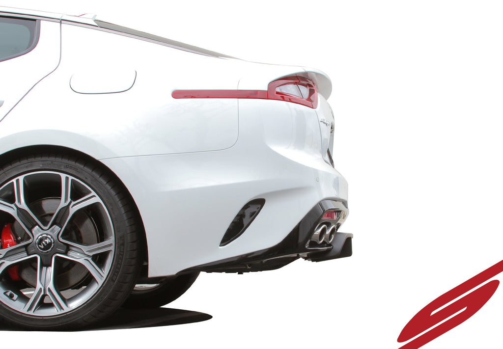 Kia Stinger GT Rear Diffuser Matte Black For 18-21 Kia Stinger GT AWD/RWD 3.3TT Stillen