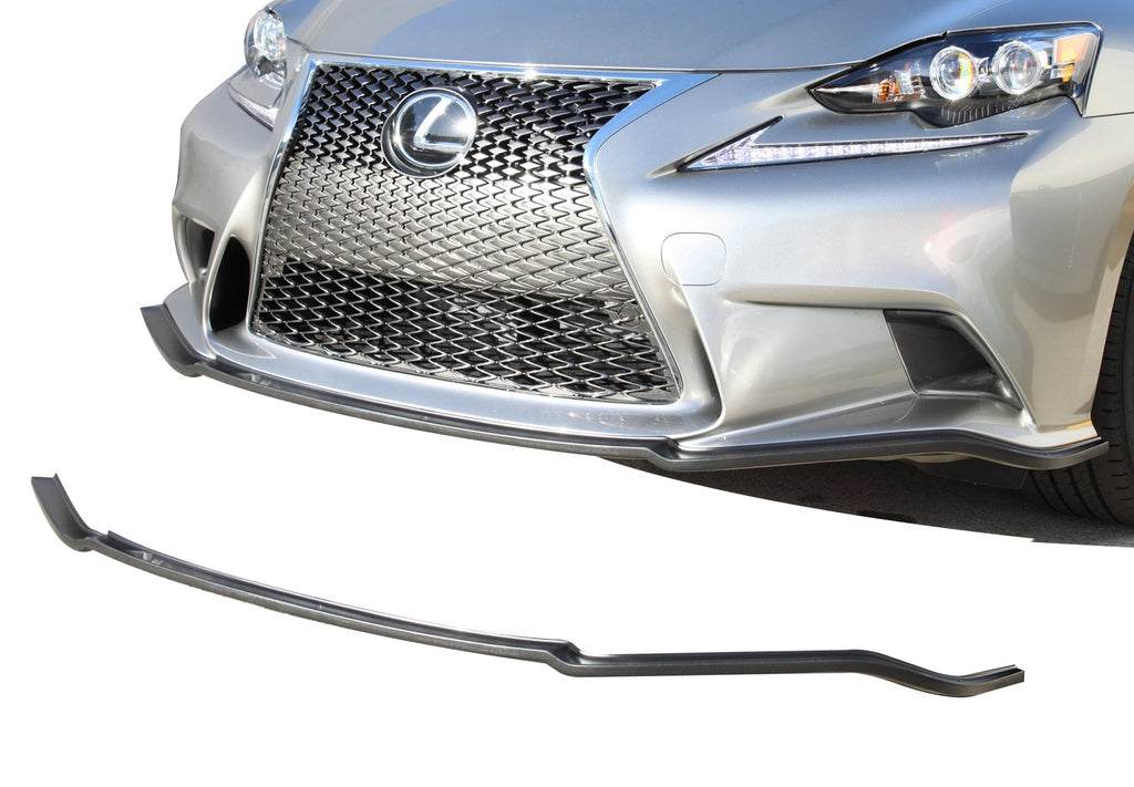 Lexus IS250, IS350 F Sport Front Splitter Matte Black for 14-15 Lexus IS250, IS350 F Sport Stillen