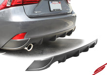 Load image into Gallery viewer, Lexus IS250, IS350 Rear Diffuser Matte Black For 14-2016 Lexus IS250, IS350 Stillen