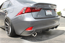 Load image into Gallery viewer, Lexus IS250, IS350 Rear Diffuser Matte Black For 14-2016 Lexus IS250, IS350 Stillen