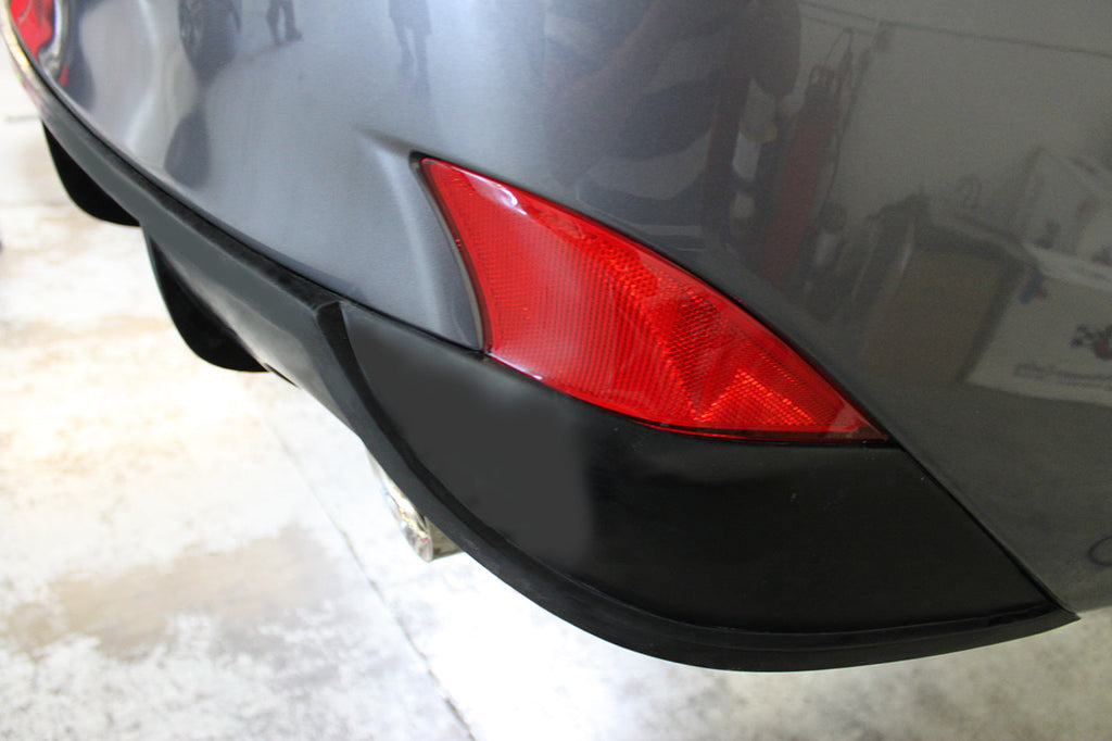 Lexus IS250, IS350 Rear Diffuser Matte Black For 14-2016 Lexus IS250, IS350 Stillen