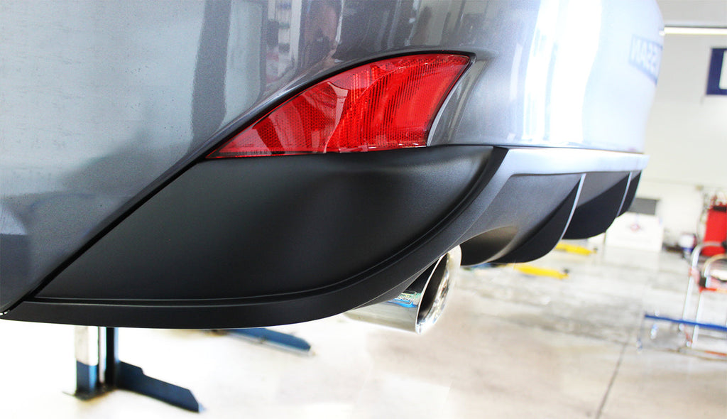 Lexus IS250, IS350 Rear Diffuser Matte Black For 14-2016 Lexus IS250, IS350 Stillen