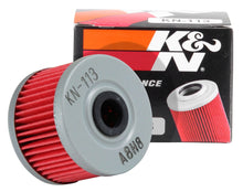 Load image into Gallery viewer, K&amp;N Honda 2.031in OD x 1.469in H Oil Filter (KN-113)