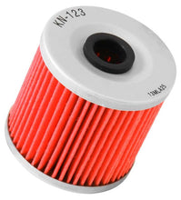 Load image into Gallery viewer, K&amp;N Kawasaki 2.156in OD x 2.219in H Oil Filter (KN-123)