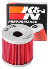 Load image into Gallery viewer, K&amp;N Suzuki / Kawasaki / Arctic 1.75in OD x 1.719in H Oil Filter (KN-139)