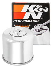Load image into Gallery viewer, K&amp;N Honda / Kawasaki / Arctic Cat / Suzuki / Triumph / Yamaha 2.688in OD x 2.969in H Oil Filter (KN-204C)
