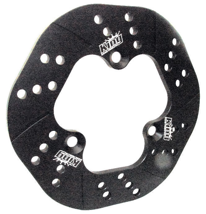 King Racing Products Brake Rotor Aluminum LF 10in Diameter 3 Bolt - 2475