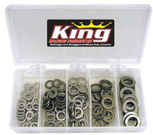 Load image into Gallery viewer, King Racing Products Stainless Washer Kit .060 145pc - 2725