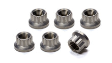 Load image into Gallery viewer, King Racing Products Torque Tube Nut Set 12pt Titanium 6pk - 4093