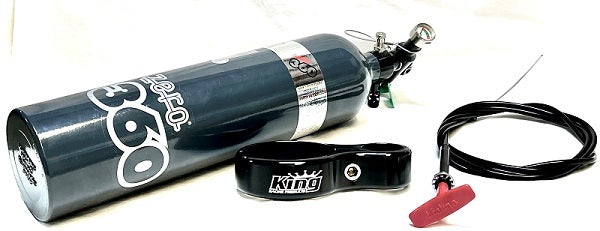 King Racing Products Fire Suppression System With Brackets - 5050