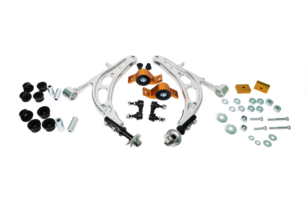 Whiteline 93-07 Subarau Impreza Front Lower Street Performance Alloy Control Arm Kit (KTA289)