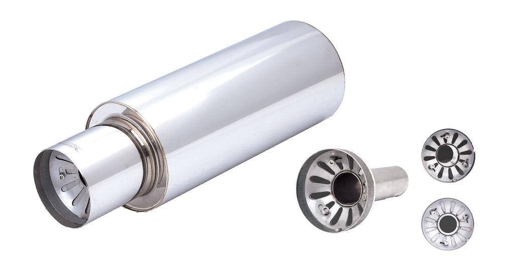 XFORCE Cannon Muffler 6" Barrel, 45" Tip, 3" Inlet (LP02-3)