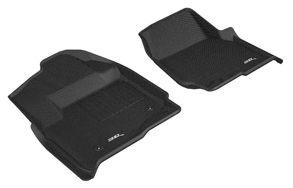 3D Maxpider KAGU Floor Mat, BLACK, 1ST ROW (L1FR10711509)