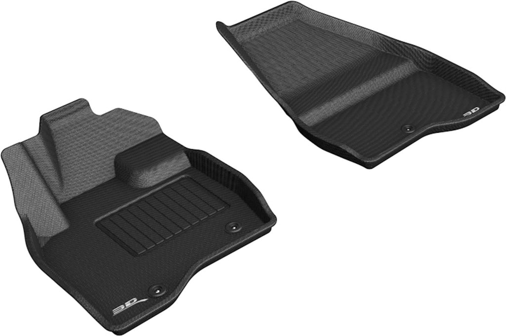 3D Maxpider KAGU Floor Mat, BLACK, 1ST ROW (L1FR11111509)