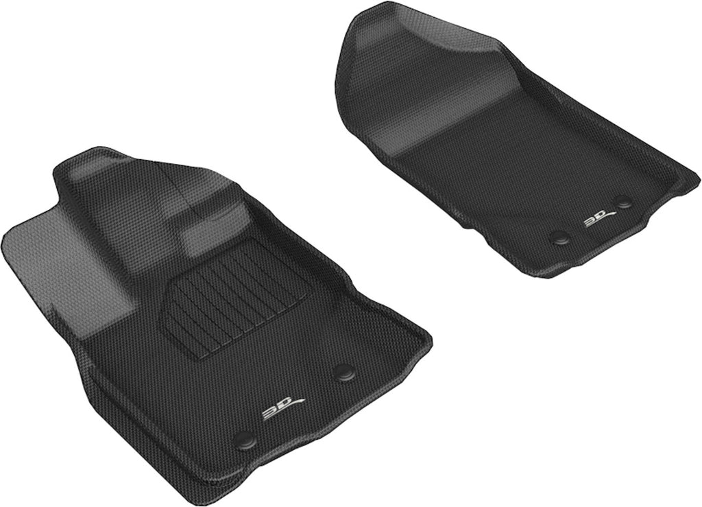 3D Maxpider KAGU Floor Mat, BLACK, 1ST ROW (L1FR12211509)