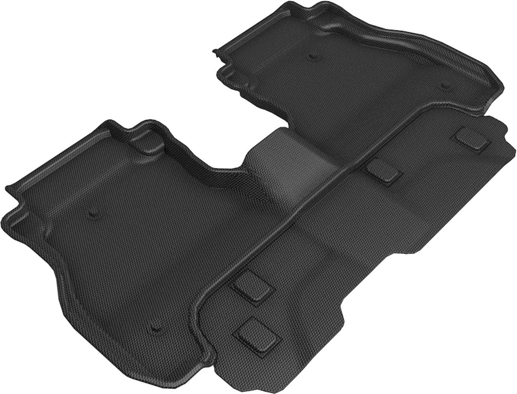 3D Maxpider 2020 Jeep Gladiator Jt Kagu 2nd Row Floormats - Black (L1JP02221509)