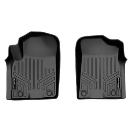 SMARTLINER Custom Fit All Weather Protection Black 1st Row Liners Compatible With 2019-2024 Infiniti QX80 (SA0504)