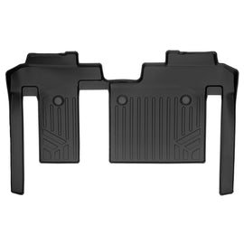 SMARTLINER All Weather Custom Fit Floor Mats Black 2nd Row Liner Set Compatible With 2021-2023 Toyota Sienna (SB0552)