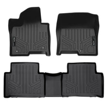 Load image into Gallery viewer, SMARTLINER All Weather Custom Fit 2 Row Black Floor Mat Liner Set Compatible With 2021-2023 Kia Sorento Hybrid (SA0608/B0608)