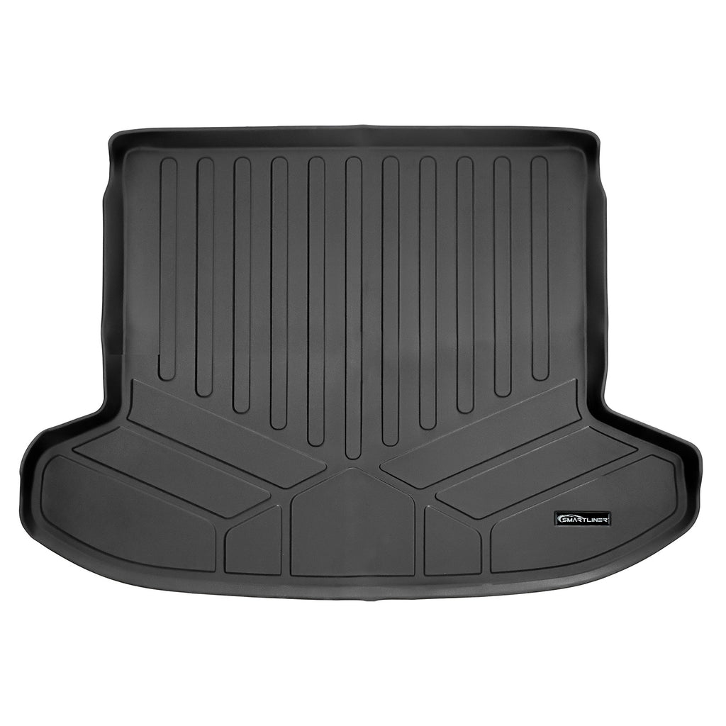 SMARTLINER All Weather Custom Fit Black Cargo Liner Behind the 2nd Row Seats Compatible With 2023-2024 Kia Sportage (SD0603)