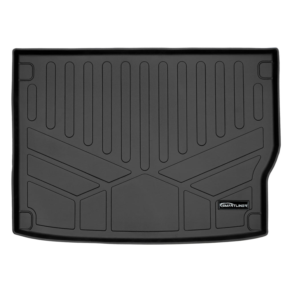SMARTLINER All Weather Protection Custom Fit Black Cargo Liner Behind the 2nd Row Compatible With 2018-2022 Kia Niro (SD0683)