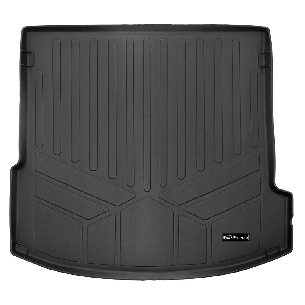 SMARTLINER All Weather Protection Custom Fit Black Cargo Liner Behind the 2nd Row Compatible With 2021-2023 Mercedes-Benz GLE Class (SD0695)