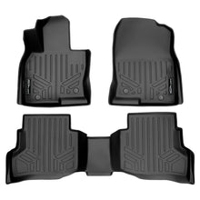 Load image into Gallery viewer, SMARTLINER Custom Fit All Weather Protection Black 2 Row Floor Liners Compatible With 2016-2023 Mazda CX-9 (SA0257/B0257)