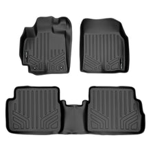 Load image into Gallery viewer, SMARTLINER Custom Fit All Weather Protection Black 2 Row Floor Liners Compatible With 2009-2013 Toyota Corolla (SA0012/B0012)