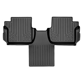 SMARTLINER Custom Fit Floor Mats 2nd Row Liner Black Compatible With 2014-2021 Transit Connect 2nd Row Bucket Seats W/Carpet Flooring (SB0478)