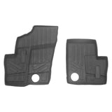 SMARTLINER All Weather Protection Custom Fit Black 1st Row Rugged Rubber Floor Liner Set Compatible With 2019-2023 Polaris RZR XP 1000/XP 4 1000 & 2020-2023 Polaris RZR Trail/Trail S (UA0120)