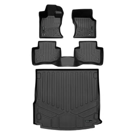 SMARTLINER Custom Fit All Weather Black 2 Row Floor Mats and Cargo Liner Set Compatible With 2021-2023 Land/ Range Rover Velar (SA0662/B0662/D0662)
