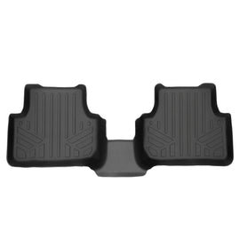 SMARTLINER Custom Fit Floor Mats 2nd Row Liner Black Compatible With 2019-2024 Volkswagen Jetta (SB0429)