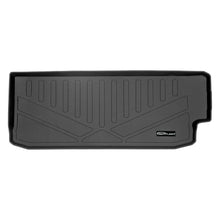 Load image into Gallery viewer, SMARTLINER All Weather Custom Fit Cargo Trunk Liner Floor Mat Behind 3rd Row Black Compatible With 2019-2023 Subaru Ascent with Subwoofer (SE0377)
