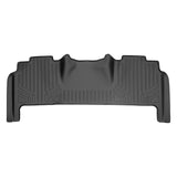 SMARTLINER Custom Fit Floor Mats 2nd Row Liner Black Compatible With 2010-2018 Dodge Ram 2500/3500 Mega Cab (SB0305)