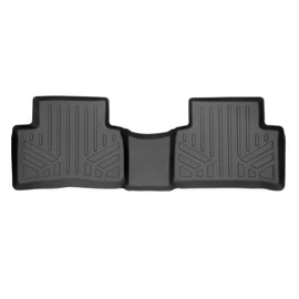 SMARTLINER All Weather Custom Fit 2nd Row Black Floor Mat Liner Set Compatible With 2021-2023 Kia Sorento (SB0547)