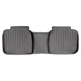 SMARTLINER Custom Fit Floor Mats 2nd Row Liner Grey Compatible With 2012-2017 Toyota Camry (SB2102)