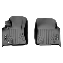 SMARTLINER Custom Fit Floor Mats 1st Row Liner Set Grey Compatible With 2015-2018 Hilux REVO (SA2174)